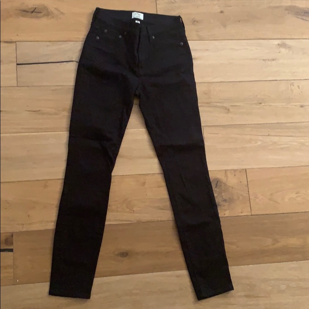 Black Skinny Lookout J Crew Jeans